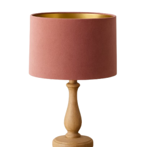 Pink Velvet Lamp Shades