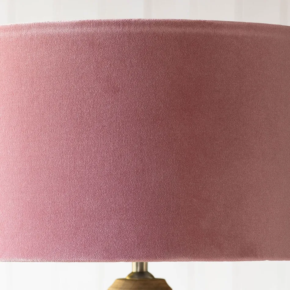 Pink Velvet Lamp Shades - Image 5
