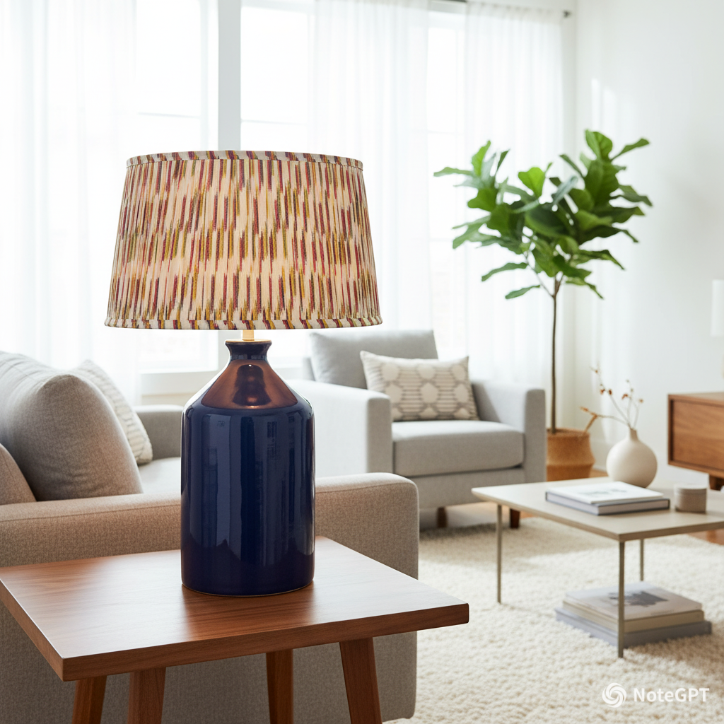 Rainbow Pleated Lamp Shades - Image 3