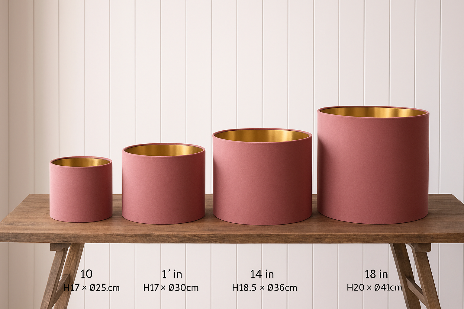 Pink Velvet Lamp Shades - Image 6